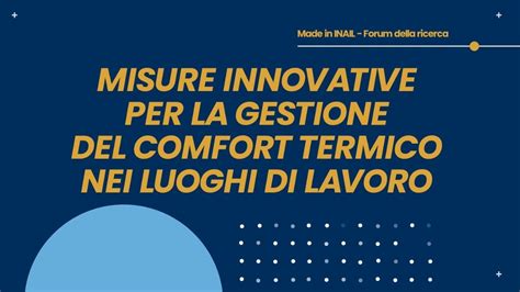 misure di prevenzione umidità|Comfort termico .